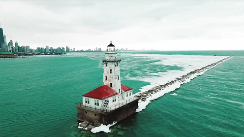 Drone Tour of Chicago City View From Sky 2023