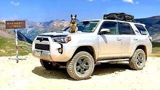 MULTI CAMERA Black Bear Pass East Side 4X4 4WD Off Road Trail San Juan Mountains Silverton Colorado Rocky