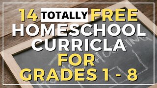 FREE Homeschool Curriculum Resources - FULL Programs