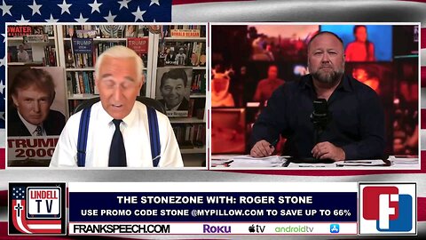 Alex Jones Enters the StoneZONE with Roger Stone!