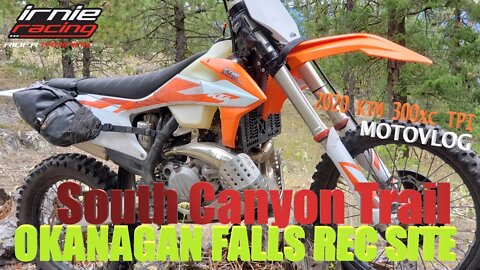 Okanagan Falls Recreation OHV: South Canyon Trail motovlog | 2020 KTM 300xc tpi