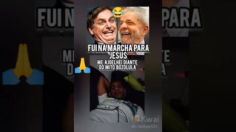 Fui na marcha pra Jesus e deu BOLSONARO MITO acima de Deus😮