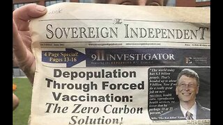 BILL GATES: VACCINE BENEFIT IS REDUCED POPULATION GROWTH BY 10 OR 15 PERCENT