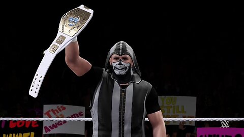 Nathan Mercer IC Champion Entrance - WWE 2K16 Game Clip