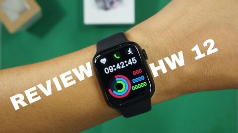 TUDO SOBRE SMARTWATCH HW12 O 40mm com TELA DE 44MM E BATERIA PARA + 3 DIAS CONECTADO 24 HORAS