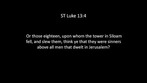 ST Luke Chapter 13