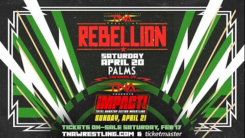 TNA Rebellion Results 2024 20th April 2024