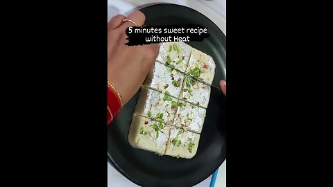 5 Minutes instant sweet recipe without Heat || yummy Healthy recipe