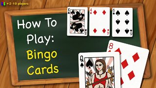 How to play Bingo Cards