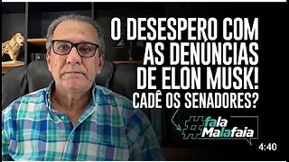 IN Brazil, DESPERATE WITH ELON MUSK’S COMPLAINTS! Where are the senators?