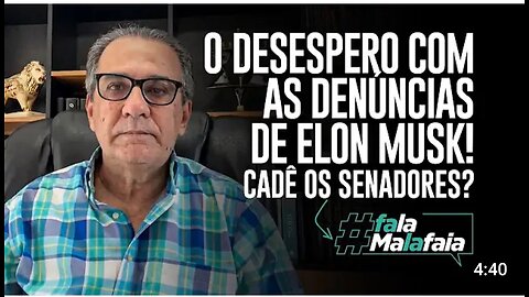 IN Brazil, DESPERATE WITH ELON MUSK’S COMPLAINTS! Where are the senators?
