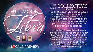 Full Moon 🌕 in Libra 4/6/23 🃏🎴🀄️ Collective Reading | PREVIEW: Opening Monologue Portion
