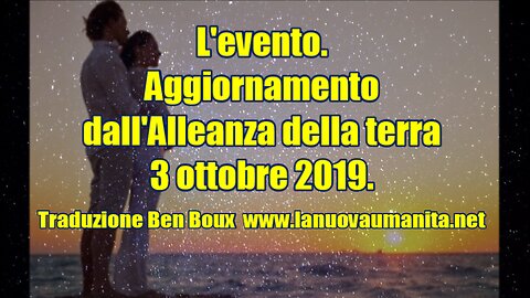 L'evento. Aggiornamento dall'Alleanza della terra 3 ottobre 2019