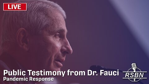 LIVE REPLAY: Congress Hears Public Testimony from Dr. Fauci on Pandemic Response - 6/3/24
