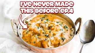 Professional Chef Makes Chicken Makhani (Butter Chicken) For the FIRST time.