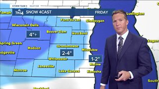 Southeast Wisconsin weather: Quiet Thursday, wintry mix Friday