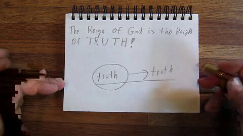 The Reign of God is the Reign of TRUTH!