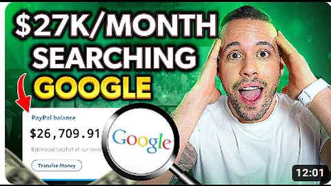 $1,100/Day Searching Google | Make Money Online