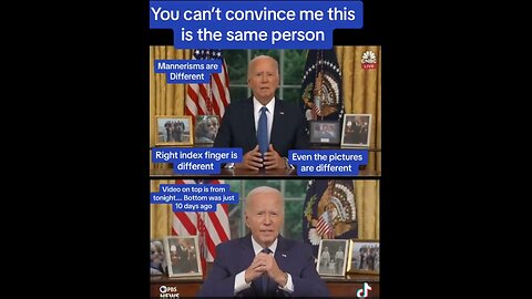 The two different Biden’s, are you awake?