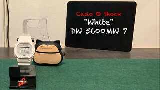 Casio G Shock "White" DW 5600MW 7 | AYO! Daeni