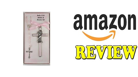 Rosary inches baptism christening keepsake Review