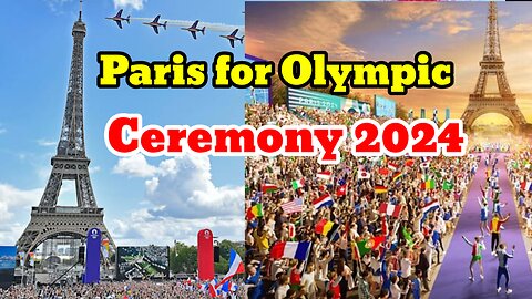Athletes Descend on Paris for Olympic Ceremony 2024 #athletics #olympics #ceremony #paris