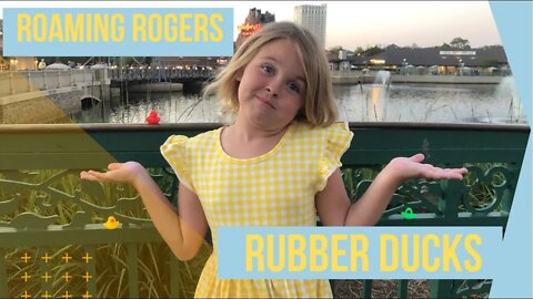 Roaming Rogers Rubber Ducks ANNOUNCEMENT! (How to enter to win AND find our super cute ducks!)