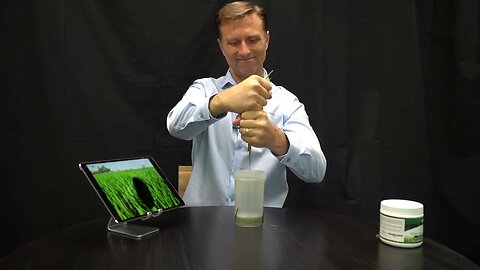 A Much Faster Way to Get Dr.Berg's Wheatgrass Juice Powder
