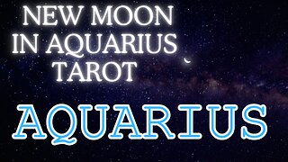 Aquarius ♒️- Growing pains! New Moon in Aquarius tarot reading #aquarius #tarot #tarotary #newmoon