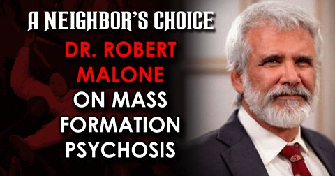 Dr Robert Malone on Mass Formation Psychosis (Audio Clip)