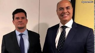OPORTUNISTA, GOVERNADOR DO RJ WITZEL convida Moro para o governo do Rio