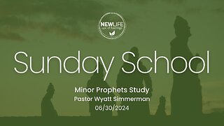 Minor Prophets Study - Hosea