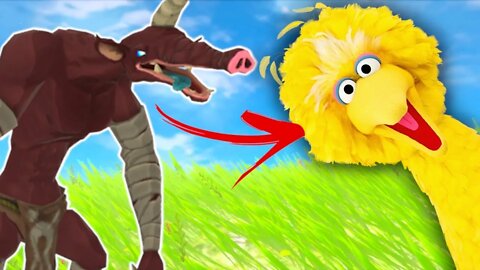 Moblins are Big Bird, and it's TERRIFYING