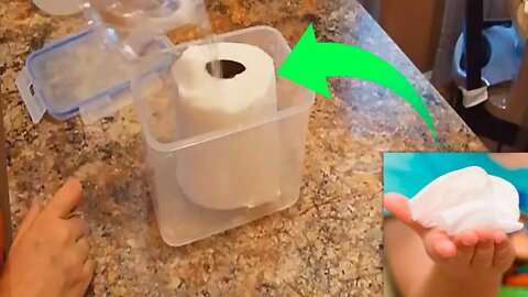 Soak Toilet Paper With Vinegar To Make An All-Purpose Cleaning Solution