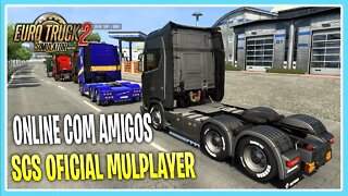 ETS2 MULTPLAYER OFICIAL ONLINE COM AMIGOS EURO TRUCK SIMULATOR 2 VERSÃO 1.41