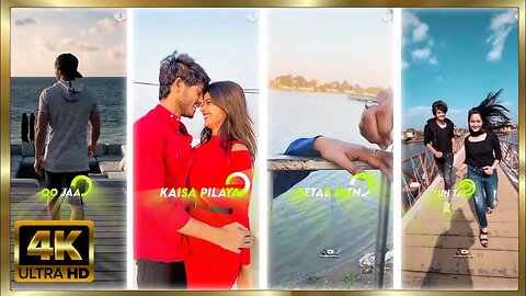 O Jaam Nazron Se Tune Ye Kaisa Pilaya Aesthetic WhatsApp Status || Full Screen 4K Status