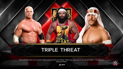 WWE 2k23 Hardcore Holly vs Elias vs Sabu