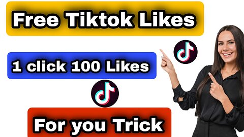 How to get free likes on tiktok || Free tiktok likes 2023 || how to increase tiktok likes