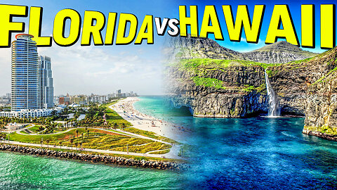 Living in Hawaii vs Florida in 2023 | What's Best for YOU?