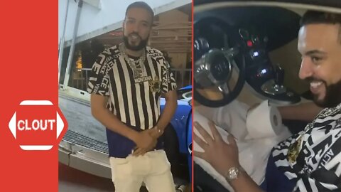 French Montana Gifts Himself $2M Bugatti Veyron!