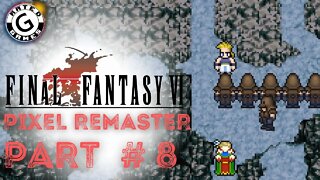 Final Fantasy 6 Pixel Remaster - No Commentary - Part 8 - Protecting Narshe from the Empire