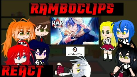DxD React ao Rap do Rimuru #anime #reaction