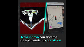 Tesla lanza un nuevo sistema de aparcamiento automático basado solo en visión