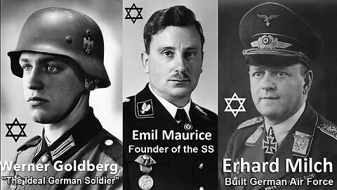 Hitler's Army Included 150,000 of Jewish Descent ✡️卐