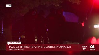 Independence police investigating double homicide