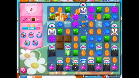 Candy crush Level 3632 Talkthrough, 21 Moves 0 Boosters