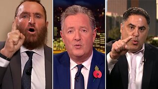 Cenk Uygur gets WRECKED by Rabbi on the Piers Morgan Show