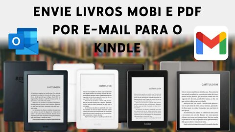 Kindle, enviei livros PDF e Mobi direto do Celular e também converta PDF em arquivos Mobi
