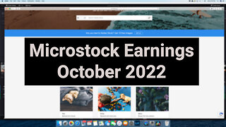 Microstock Earnings - October 2022