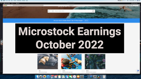 Microstock Earnings - October 2022